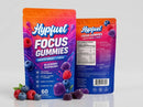 Hypfuel Focus Gummies bag showing supplement facts label